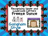Freeze Dance Upper and Lowercase Letters  - Gangnam Style