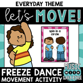 Freeze Dance for Everyday {Music and Non-Music Classrooms}