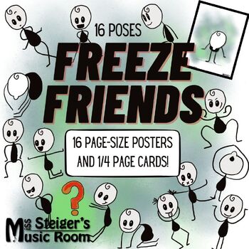 Preview of Freeze Friends: 16 Poses.