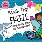 Freeze Game - Beach Trip Freeze - Interactive Music Game a