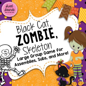 Preview of Freeze Game - Halloween - Interactive Movement Game and Printables