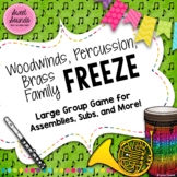 Freeze Game - Instrument Family - Interactive Music Game a
