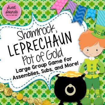Preview of Freeze Game - St. Patrick's Day - Interactive Music Game and Printables