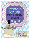 Freezin' Season Math & Literacy Activities