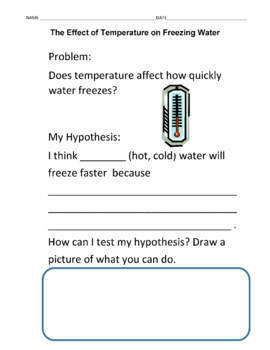 What Freezes first… Hot or Cold Water? : Fizzics Education