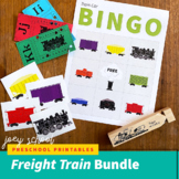 Freight Train Bundle / Math Games / Color/Letter Identific