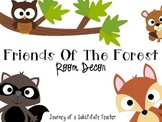 Friends of The Forest  Room Decor Pack