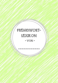 Preview of Fremdwortlexikon