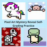 French 1, Thirteen Pixel Art mystery reveal challenges bundle