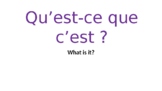 French 1 ppt chapter 1 part 2