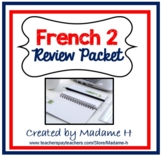 French 2 Review Packet