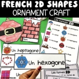 French 2D Shape Ornament Craft | Les Formes 2D | French Ma