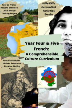Preview of AP & Advanced French| Full Year Curriculum | Diverse Francophone Voices
