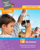 French 5 FSL: My School: School Personnel Bundle (211 pages)
