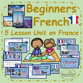 French 5 Lesson Unit Bundle : France