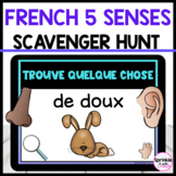 French 5 Senses Digital Scavenger Hunt | Les 5 Sens for Go