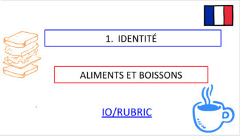 Preview of French Ab Initio/Oral Individuel/Aliments et Boissons