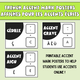 French Accent Code Posters // Affiches pour les accents écrits