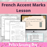 French Accent Marks Lesson with Google Slides Presentation