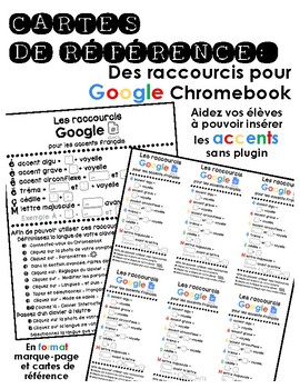 Preview of French Accent Shortcuts for Chromebook