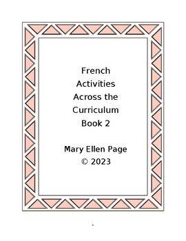 Preview of French Activities Across the Curriculum  Book 2