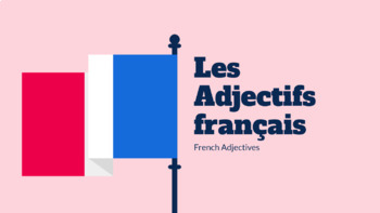 Preview of French Adjective Rules- Google Slide Presentation 