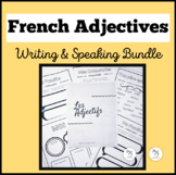 French Adjectives Adjectifs Graphic Organizers Speaking Wr