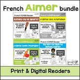 French Verb Aimer Bundled Set of 4 Print & Digital Readers