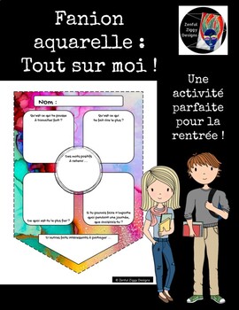 All About Me (C'est Moi!) in FRENCH. Great first days of school activity!