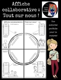 French All About Us Collaborative Poster #2- Back to Schoo