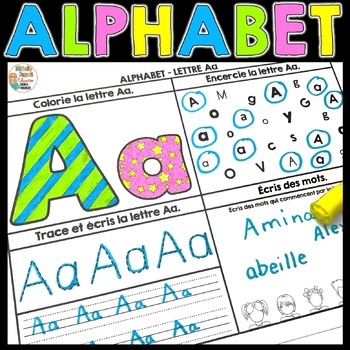 French Alphabet Activities by Michelle Dupuis Education French Francais