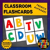French Alphabet Flashcards Punctuation L'alphabet Flashcards