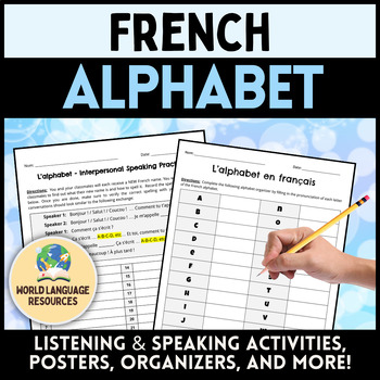 Preview of French Alphabet - L'alphabet en français