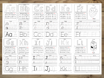 Alphabet Letter Tracing Book for Kids