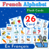 Winter French Alphabet / Letters Posters - Affiches - L'Al