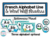 French Alphabet Line & Word Wall Headers