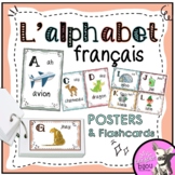 French Alphabet Posters & Flashcards with sounds