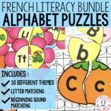 French Alphabet Puzzles Literacy Centre - BUNDLE - Casse-t