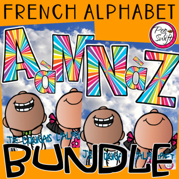Preview of French Alphabet Study BUNDLE