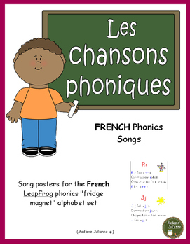 French Alphabet and Phonics Songs (posters for LeapFrog magnetic ...