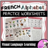 French Alphabet: worksheets, games, speaking activities, p