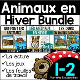 French Animals in Winter Bundle, Winter Animals Migrate, H