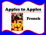 French Apples to Apples Cards