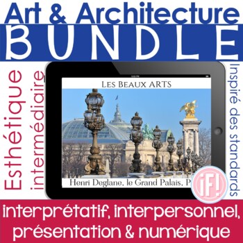 Preview of French Art Architecture Monument Chateau BUNDLE