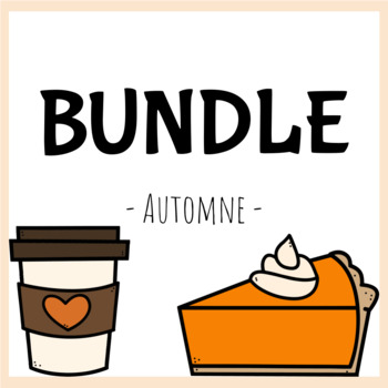 Preview of French - Autumn Bundle - l'Automne