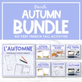 French Autumn & Halloween Activities Bundle | L'automne et
