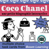 French BOOM Cards Coco Chanel Une petite biographie interactive