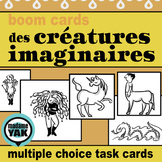French BOOM Cards des créatures imaginares or French Imagi