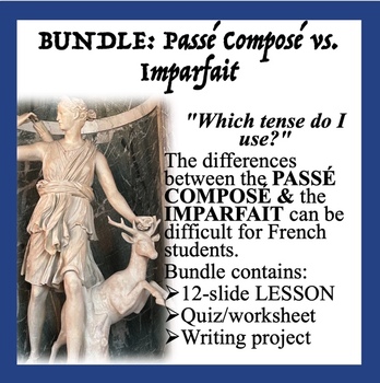 Preview of French BUNDLE Passé Composé & Imparfait