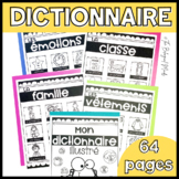French BW Visual Dictionary - Dictionnaire illustré NOIR et BLANC